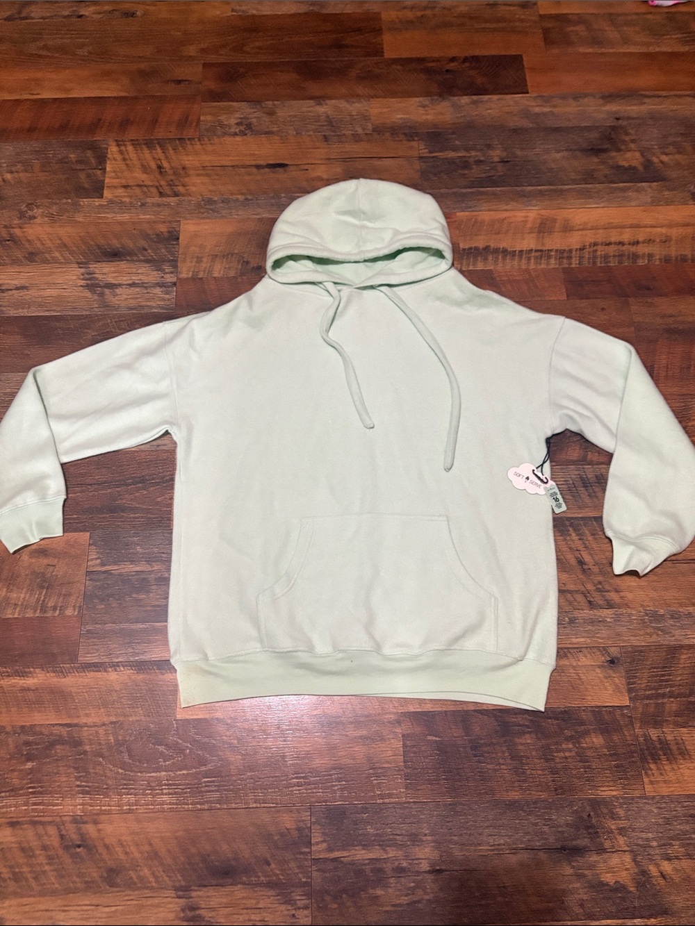 Soft Serve Cloud Cotton Mint Green Hoodie NWT